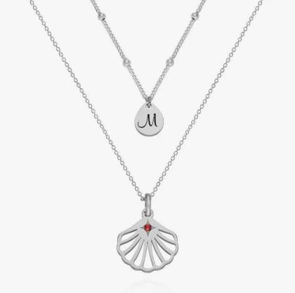 layered necklace